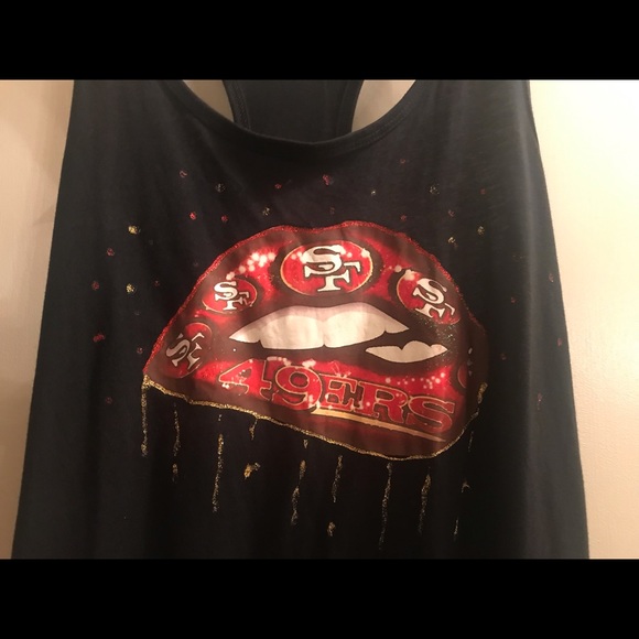 49ERS TANK RACER BACK🙌🏈❤️😍 - Picture 5 of 7